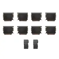 febi 181898 Zubeh&ouml;rsatz Montagesatz Federnsatz f&uuml;r Bremsbel&auml;ge vorne