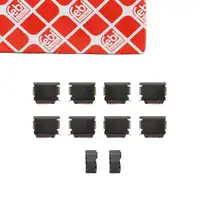 febi 181898 Zubeh&ouml;rsatz Montagesatz Federnsatz f&uuml;r Bremsbel&auml;ge vorne