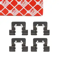 febi 181940 Zubeh&ouml;rsatz Montagestz Federnsatz f&uuml;r Bremsbel&auml;ge hinten