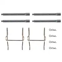 febi 181999 Zubeh&ouml;rsatz Montagestz Federnsatz f&uuml;r Bremsbel&auml;ge hinten