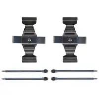 febi 182018 Zubeh&ouml;rsatz Montagesatz Federnsatz f&uuml;r Bremsbel&auml;ge vorne