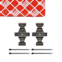 febi 182012 Zubeh&ouml;rsatz Montagesatz Federnsatz f&uuml;r Bremsbel&auml;ge vorne