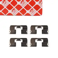 febi 182255 Zubeh&ouml;rsatz Montagestz Federnsatz f&uuml;r Bremsbel&auml;ge hinten