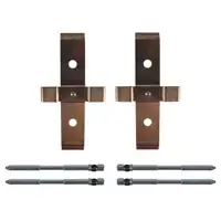 febi 182345 Zubeh&ouml;rsatz Montagesatz Federnsatz f&uuml;r Bremsbel&auml;ge vorne