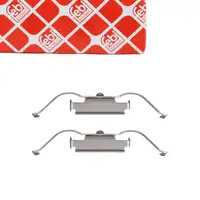 febi 182346 Zubeh&ouml;rsatz Montagesatz Federnsatz f&uuml;r Bremsbel&auml;ge vorne