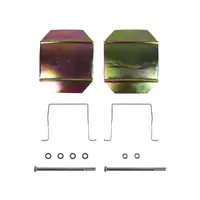 febi 182347 Zubeh&ouml;rsatz Montagestz Federnsatz f&uuml;r Bremsbel&auml;ge hinten