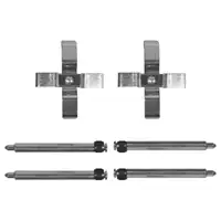 febi 182355 Zubeh&ouml;rsatz Montagestz Federnsatz f&uuml;r Bremsbel&auml;ge hinten