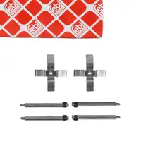 febi 182355 Zubeh&ouml;rsatz Montagestz Federnsatz f&uuml;r Bremsbel&auml;ge hinten