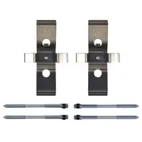 febi 182357 Zubeh&ouml;rsatz Montagesatz Bremsbel&auml;ge f&uuml;r VW Touareg 7L 7P vorne