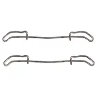 febi 182386 Zubehörsatz Montagesatz Federnsatz für Bremsbeläge vorne o. hinten