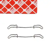 febi 182386 Zubehörsatz Montagesatz Federnsatz für Bremsbeläge vorne o. hinten