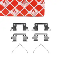 febi 182464 Zubeh&ouml;rsatz Montagesatz Federnsatz f&uuml;r Bremsbel&auml;ge vorne