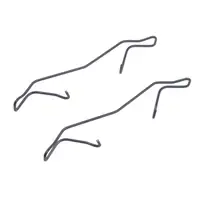 febi 182716 Zubehörsatz Montagesatz Federnsatz für Bremsbeläge vorne