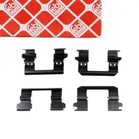 febi 182722 Zubehörsatz Montagesatz Federnsatz für Bremsbeläge vorne