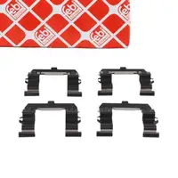 febi 182730 Zubeh&ouml;rsatz Montagesatz Federnsatz f&uuml;r Bremsbel&auml;ge vorne