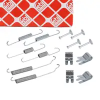 febi 185057 Zubeh&ouml;rsatz Montagesatz Federnsatz f&uuml;r Bremsbacken hinten