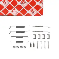 febi 181084 Zubeh&ouml;rsatz Montagesatz Federnsatz f&uuml;r Bremsbacken hinten