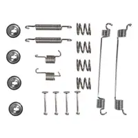 ZIMMERMANN Bremstrommeln + Bremsbacken f&uuml;r FIAT 500 312 bis 05.2010 Panda 169 hinten