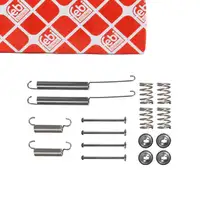 febi 182073 Zubeh&ouml;rsatz Montagesatz Federnsatz f&uuml;r Bremsbacken hinten