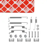 febi 182150 Zubeh&ouml;rsatz Montagesatz Federnsatz f&uuml;r Bremsbacken hinten