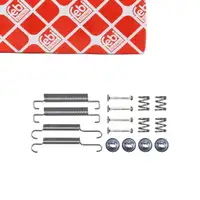 febi 182594 Zubeh&ouml;rsatz Montagesatz Federnsatz f&uuml;r Bremsbacken hinten