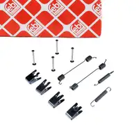 febi 182824 Zubeh&ouml;rsatz Montagesatz Federnsatz f&uuml;r Bremsbacken hinten