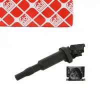 febi Zündspule für BMW E90 E46 X3 E83 PEUGEOT 308 1 508 1 Partner CITROEN Berlingo C3 2 9