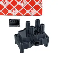 febi Z&uuml;ndspule f&uuml;r FORD Fiesta 5 6 Focus 2 3 C-Max Mondeo 4 Ka MAZDA 2 VOLVO V50 1.25-1.6