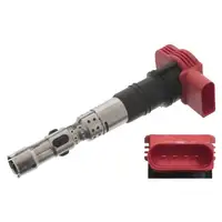 febi 46602 Z&uuml;ndspule f&uuml;r VW Touareg AUDI A4 B6 B7 A6 C6 A8 D3 Allroad C5 3.7 4.2