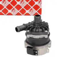 febi 185189 Auxiliary Water Pump for VOLVO V60 2, XC60 2, XC90 2, Hybrid 31338399