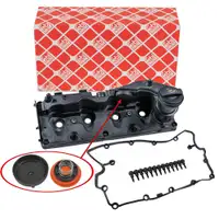 febi 176085 Ventildeckel + Dichtung f&uuml;r VW Multivan Transporter T5 T6 2.0 TDI 03L103469G