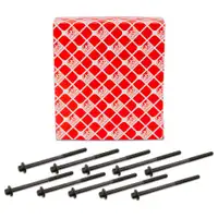 10x febi 39779 Zylinderkopfschraube M12x1,5 f&uuml;r BMW MINI N47 B47 11128513128