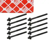10x febi 12032 Zylinderkopfschraube f&uuml;r BMW E87 E36 E46 E90 E91 E60/61 M47 N47 11129067792