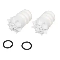 2x febi 36848 Gummianschlag Anschlagpuffer f&uuml;r CITROEN C2 C3 1 PEUGEOT 1007 hinten 5166.67