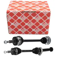2x febi Antriebswelle f&uuml;r VW Multivan Transporter T5 T6 2.0 TDI 5-Gang Schaltung vorne