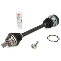 febi Antriebswelle Gelenkwelle f&uuml;r VW Golf 5 6 7 AUDI A3 8P 8V SEAT Leon 1P 5F vorne links