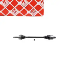 febi 182459 Antriebswelle Gelenkwelle f&uuml;r RENAULT Clio 2 4 Kangoo Thalia 2 vorne rechts