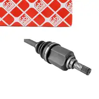 febi 188158 Antriebswelle für NISSAN Qashqai 1 J10 2.0 141 PS 6-Gang Schaltung vorne links