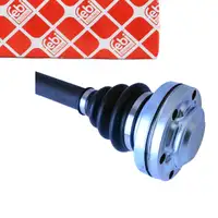 febi 193596 Antriebswelle Gelenkwelle f&uuml;r BMW E46 Z4 M47 M52 M54 hinten rechts 33211229496