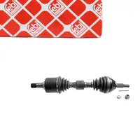 febi 193704 Antriebswelle Gelenkwelle f&uuml;r NISSAN X-Trail 2 2.0 dCi vorne links 39101JG74B