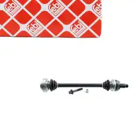 febi 199037 Antriebswelle Gelenkwelle f&uuml;r BMW X3 E83 Hinterachse links 33217529917