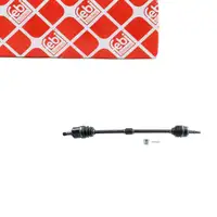 febi Antriebswelle Gelenkwelle f&uuml;r OPEL Meriva A 1.3 1.7 1.8D Vorderachse rechts 26111119