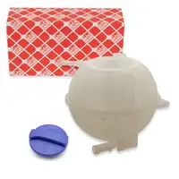 febi Ausgleichsbeh&auml;lter K&uuml;hlmittel + Sensor + Deckel f&uuml;r VW Golf 2 3 Polo 86c Vento 1 2