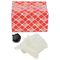 febi Ausgleichsbeh&auml;lter K&uuml;hlmittel + Sensor + Deckel f&uuml;r AUDI 100 C3 80 B3 Coupe