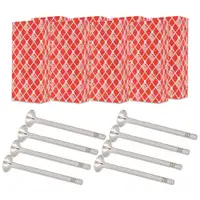 8x febi 193646 Exhaust valve for PSA Jumper 2 Boxer, Ford Mondeo 3, Transit 2.0/2.2/2.4 D