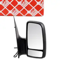 febi Exterior Mirror for MERCEDES 3-5t Sprinter 906 Crafter 30-35 30-50 (Right Side)