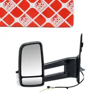 febi Au&szlig;enspiegel Seitenspiegel f&uuml;r MERCEDES-BENZ Sprinter 3-5t B907 B910 links 9108101601