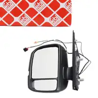 febi 198345 Au&szlig;enspiegel Seitenspiegel mit Antenne f&uuml;r VW Crafter SY SZ links