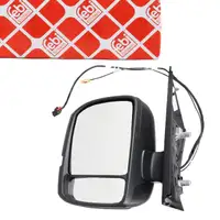 febi 198349 Au&szlig;enspiegel Seitenspiegel mit Antenne f&uuml;r VW Crafter SY SZ links