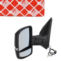 febi 198352 Au&szlig;enspiegel Seitenspiegel mit Antenne f&uuml;r VW Crafter SY SZ links